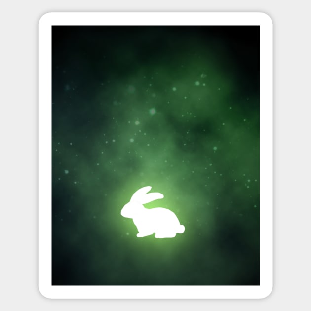 Glowing Rabbit Sticker by beesants